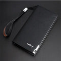 Balenberry Premium Long Wallet 12 Card Slot Daul Cash Pocket Black And Brown