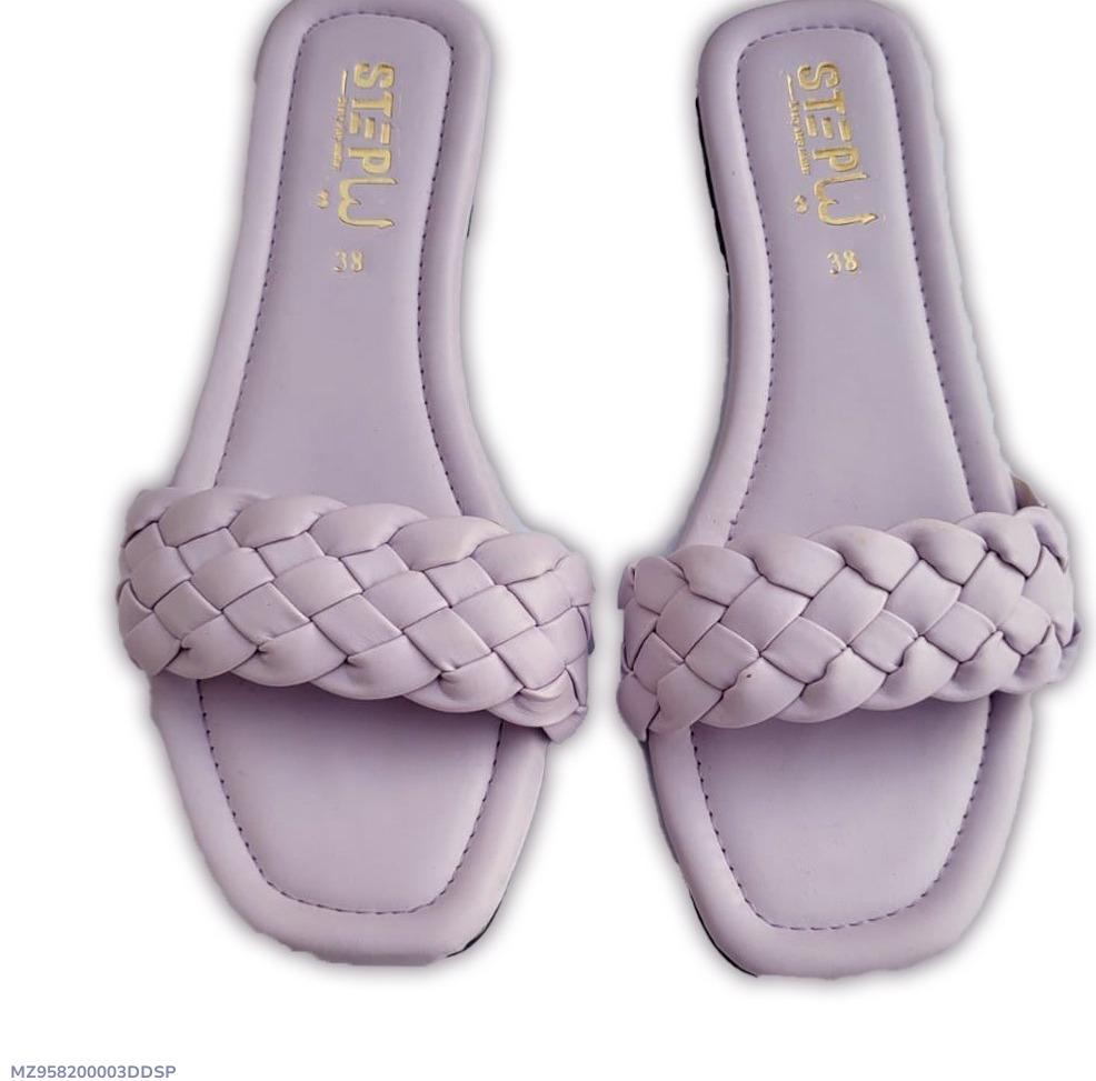 Women Synthetic Leather Flats Turquoise Size 7-11